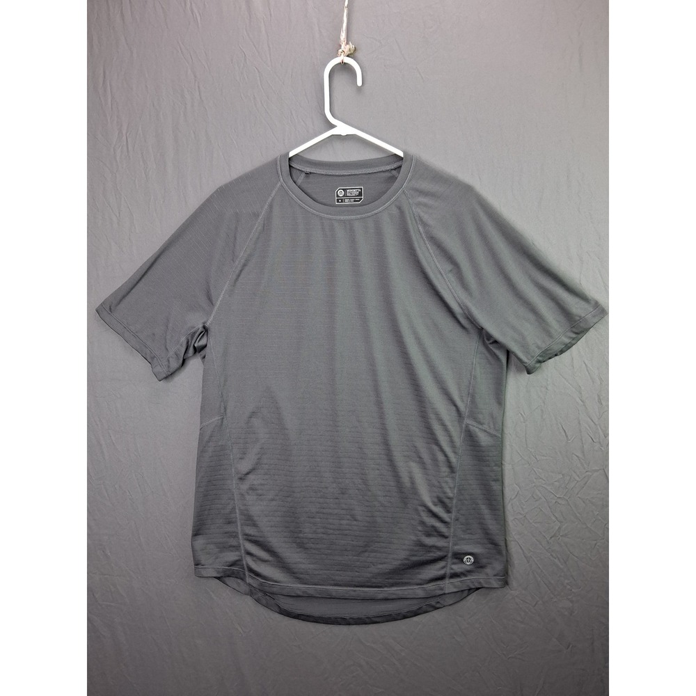 Mondetta Outdoor Project Shirt Mens Medium Gray Excellent Performance Raglan Tee